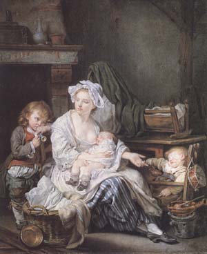 Jean Baptiste Greuze Silence (mk25)